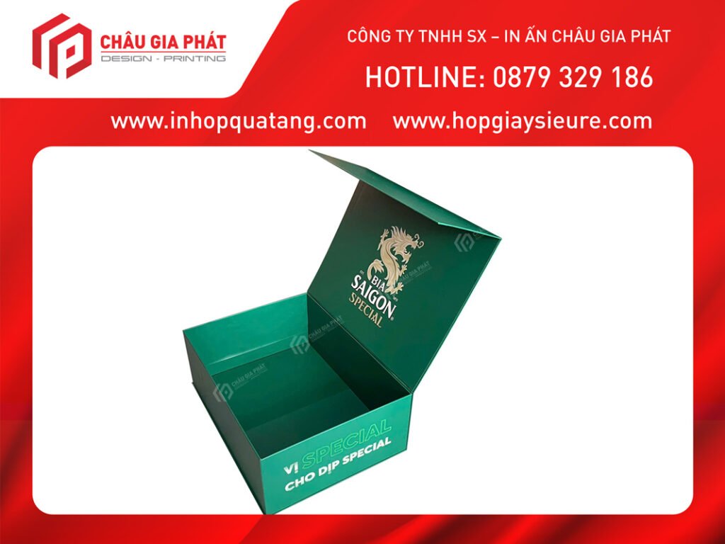 in hộp quà tặng sự kiện