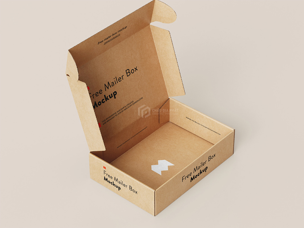 in hộp carton nắp gài
