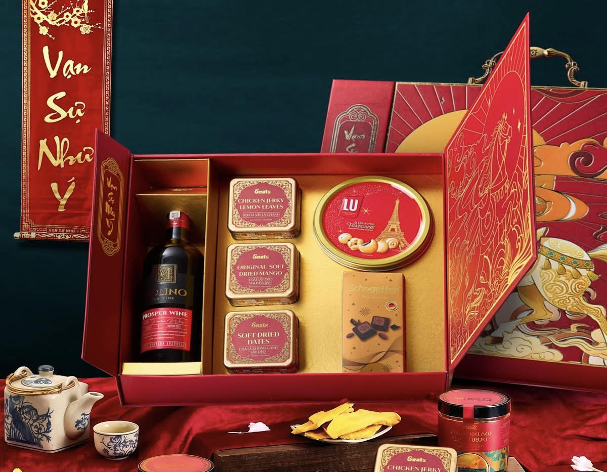 hộp quà tết sang trọng cao cấp