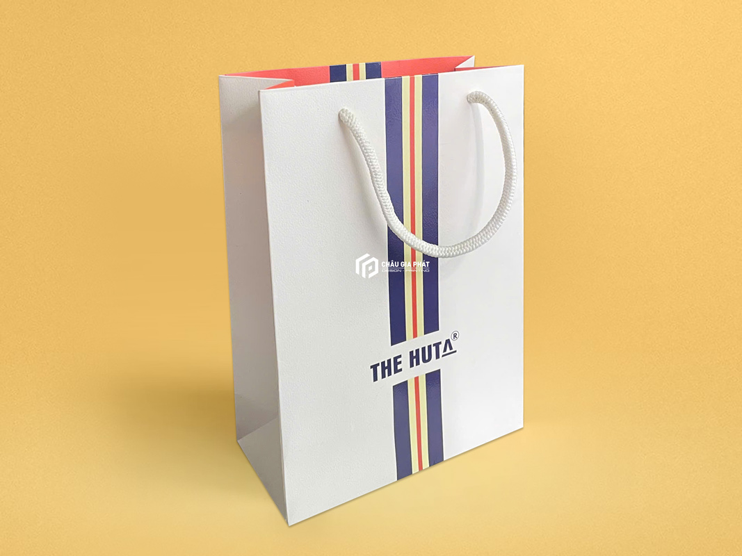 túi giấy ivory cán vân giá rẻ 