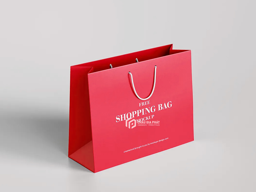 in túi giấy Couche