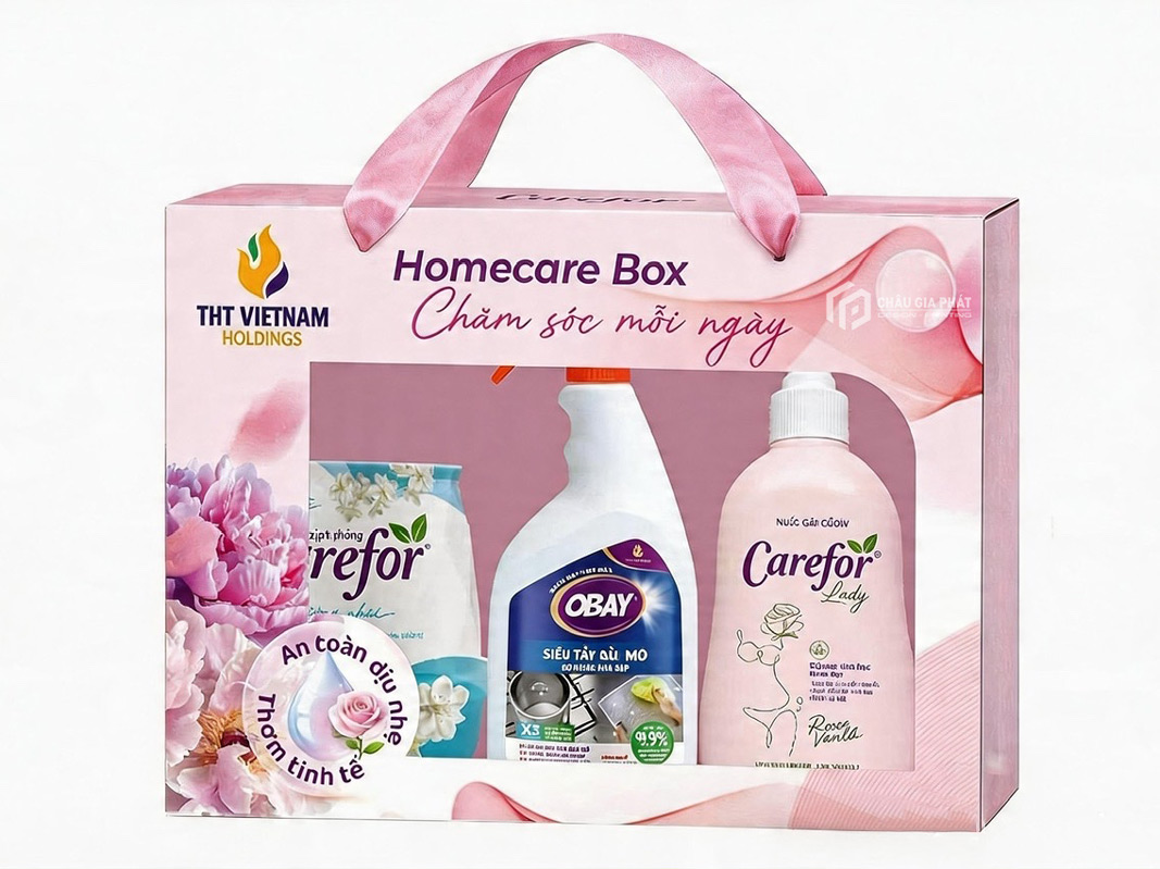 in hộp giấy quai xách