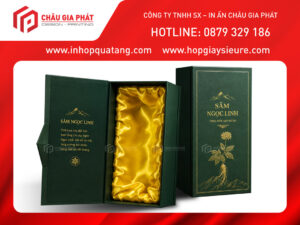 hộp rượu sâm ngọc linh