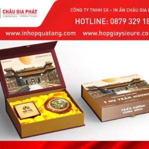 In hộp trầm hương