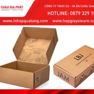 in hộp carton nắp gài